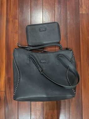 Rad Rev Bubble Tote and Wallet Bundle in Matte Black